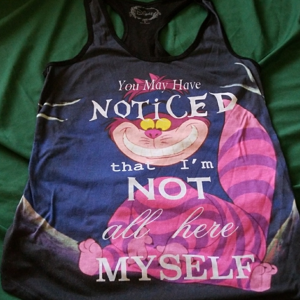 Disney- Alice in wonderland tank top